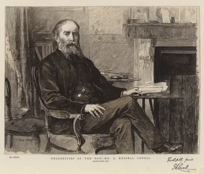 Celebrities of the Day, Mr J Russell Lowell